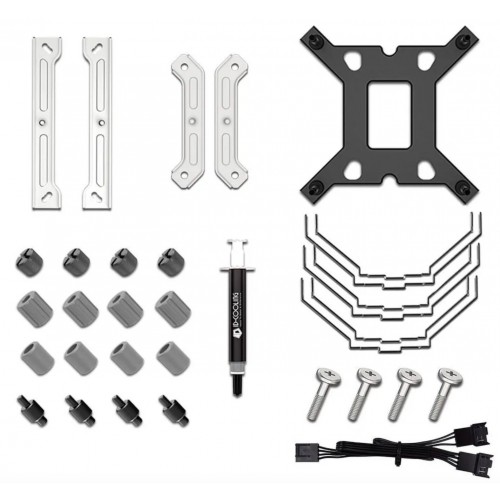 Кулер для процессора ID-COOLING SE-207-XT SLIM SNOW (белый) 8