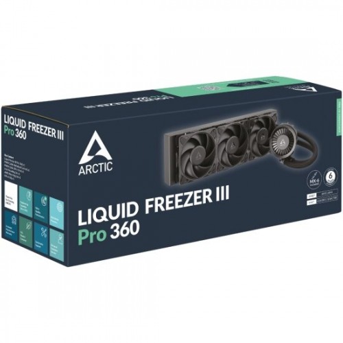 Система жидкостного охлаждения Arctic Cooling Liquid Freezer III Pro 360 Multi Compatible All-In-One ACFRE00180A (черный) 8