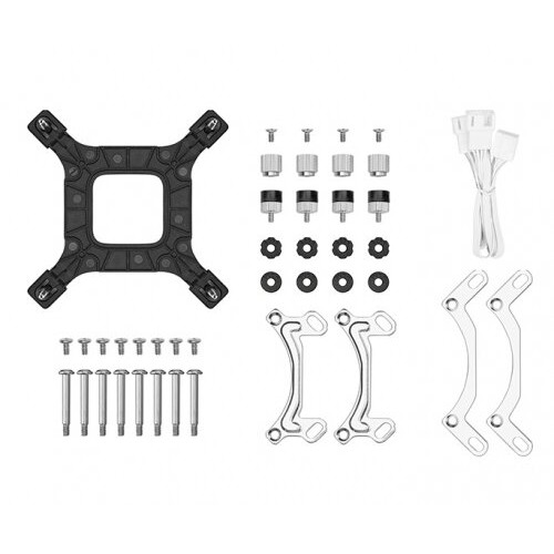 Система жидкостного охлаждения DeepСool LE240 V2 Black (R-LE360-BKAMMC-G-2) (черный) 5