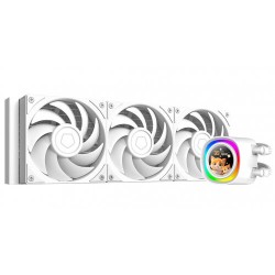 Система жидкостного охлаждения ID-Cooling FX360 LCD PE WHITE (белый)