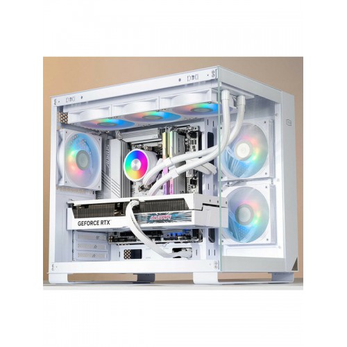 Система жидкостного охлаждения PCCooler DA360 Pro ARGB WH (белый) 8