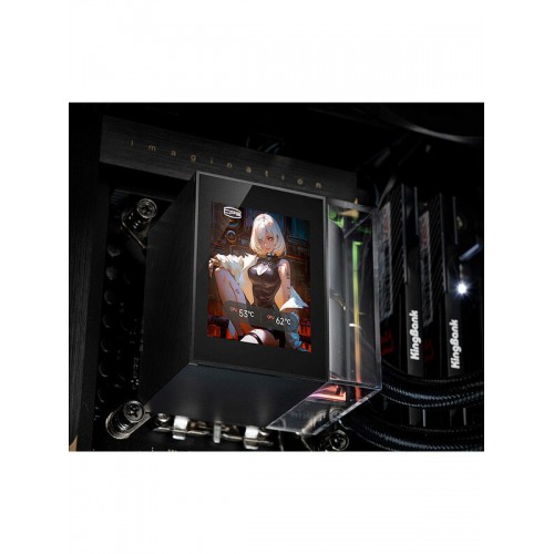 Система жидкостного охлаждения PCCooler DS360 Display BK (черный) 7