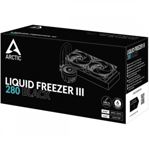 Система водяного охлаждения Arctic Cooling Liquid Freezer III-280 Multi Compatible All-In-One CPU Water Cooler (ACFRE00135A) (белый) 2