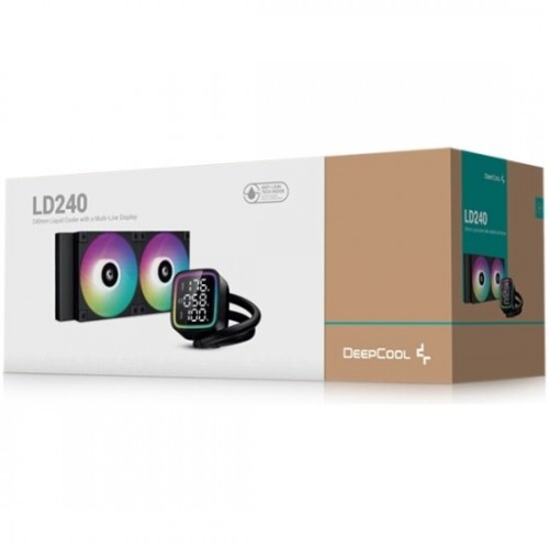 Система водяного охлаждения DEEPCOOL LD240 (R-LD240-BKMSN-G-1) (черный) 9
