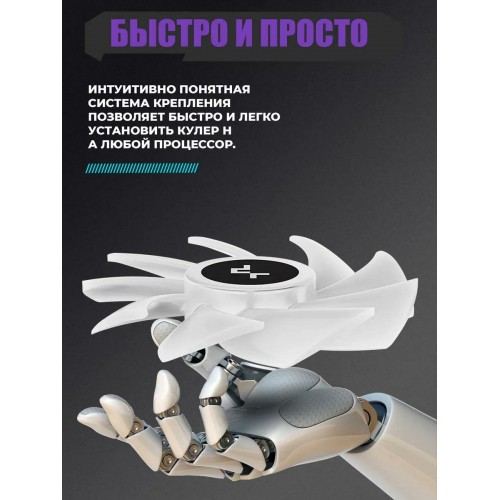 Система водяного охлаждения Deepcool LD360 ARGB (R-LD360-WHDMMN-G-1) (белый) 1