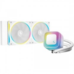Система водяного охлаждения Deepcool LE240 Pro ARGB (R-LE240PRO-WHAMMC-G-1) (белый)