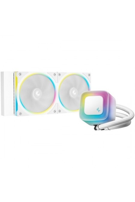 Система водяного охлаждения Deepcool LE240 Pro ARGB (R-LE240PRO-WHAMMC-G-1) (белый) 