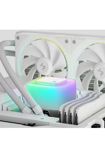 Система водяного охлаждения Deepcool LE240 Pro ARGB (R-LE240PRO-WHAMMC-G-1) (белый) 6