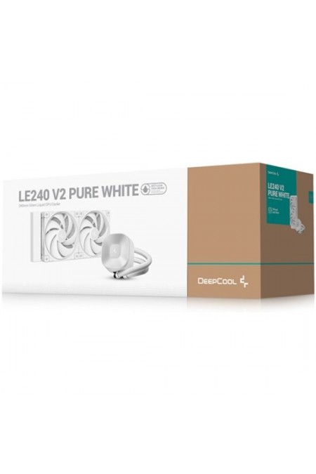 Система водяного охлаждения Deepcool LE240 V2 Pure ARGB (R-LE240PURE-WHLNMD-G-1) (белый) 5