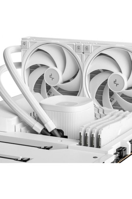 Система водяного охлаждения Deepcool LE240 V2 Pure ARGB (R-LE240PURE-WHLNMD-G-1) (белый) 6