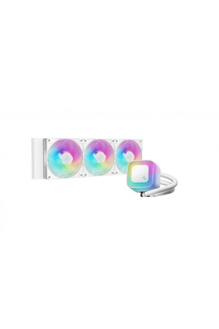 Система водяного охлаждения Deepcool LE360 WH V2 ARGB (R-LE360-WHAMMN-G-2) (белый) 