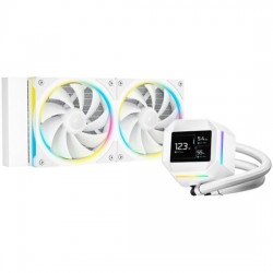 Система водяного охлаждения Deepcool LM240 WH ARGB (R-LM240-WHDMMC-1) (белый)