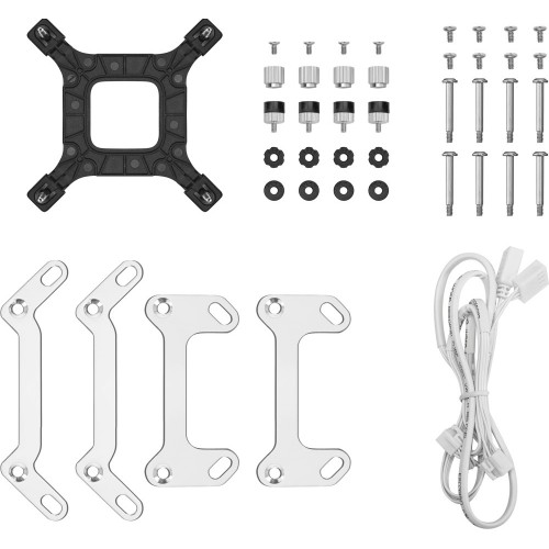 Система водяного охлаждения Deepcool LT240 ARGB (R-LT240-WHAMNC-G-1) (белый) 4