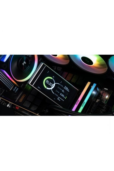 Система водяного охлаждения Deepcool LT360 Vision ARGB (R-LT360VISION-BKAMMC-G-1) (черный) 3