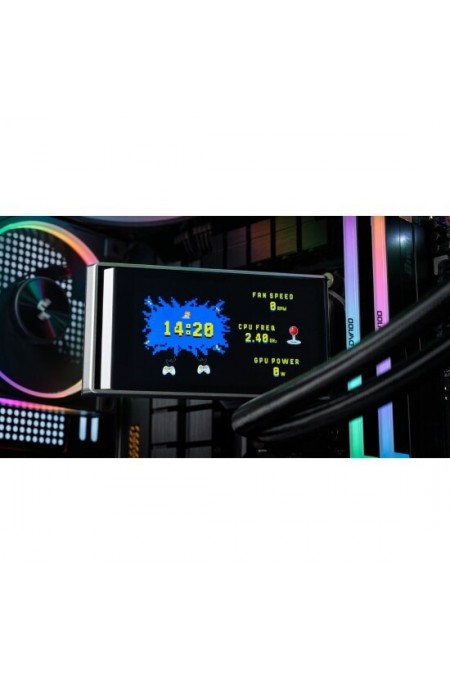 Система водяного охлаждения Deepcool LT360 Vision ARGB (R-LT360VISION-BKAMMC-G-1) (черный) 5
