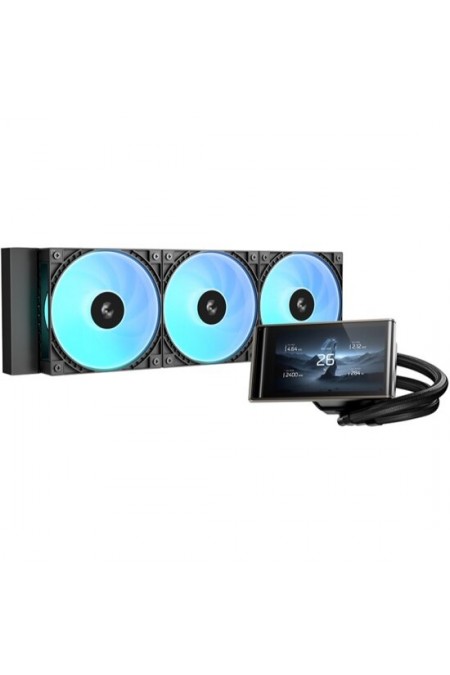 Система водяного охлаждения Deepcool LT360 Vision ARGB (R-LT360VISION-BKAMMC-G-1) (черный) 6