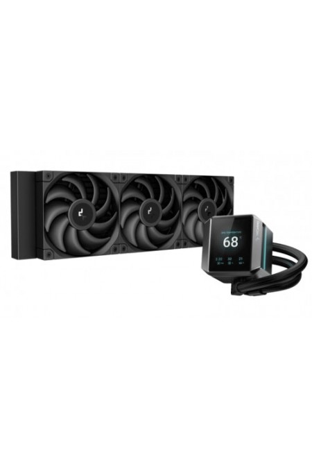 Система водяного охлаждения DEEPCOOL MYSTIQUE 360 (R-LX750-BKDSNMP-G-1) (черный) 
