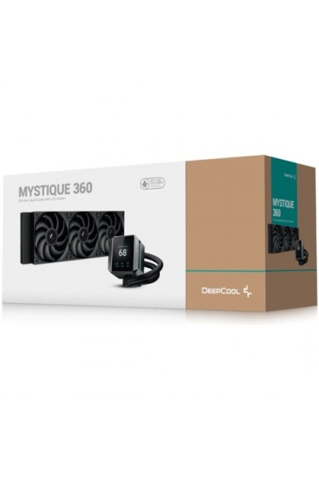 Система водяного охлаждения DEEPCOOL MYSTIQUE 360 (R-LX750-BKDSNMP-G-1) (черный) 6