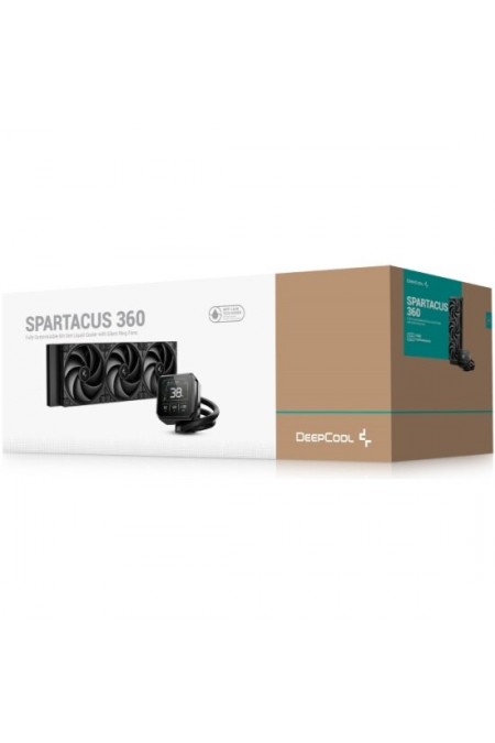 Система водяного охлаждения Deepcool Spartacus 360 ARGB (R-SPT360-BKDSMP-G-1) (черный) 7