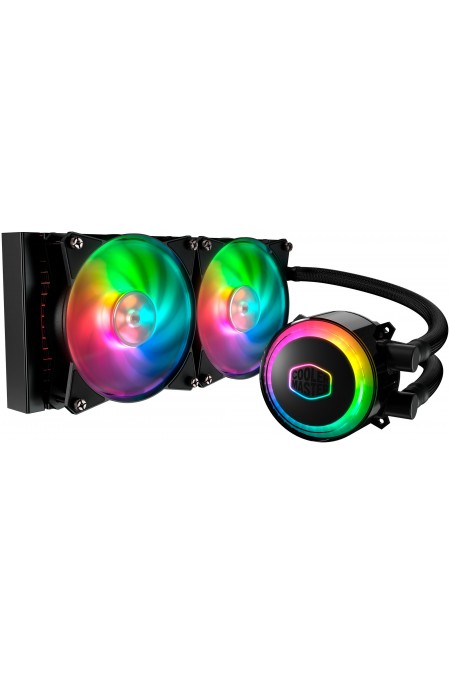Система водяного охлаждения для процессора Cooler Master MasterLiquid ML240R RGB (MLX-D24M-A20PC-R1) (черный) 