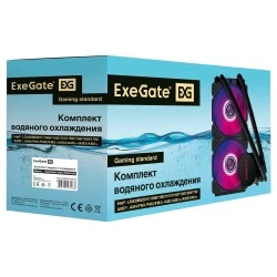 Система водяного охлаждения ExeGate EX293457RUS BlackWater-240V2.PWM.RGB (EX293457RUS) (черный)