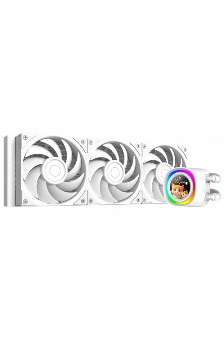 Система водяного охлаждения ID-Cooling FX360 LCD WHITE (черный) 