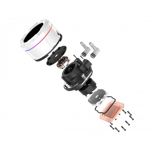 Система водяного охлаждения ID-Cooling SL240 (белый) 6