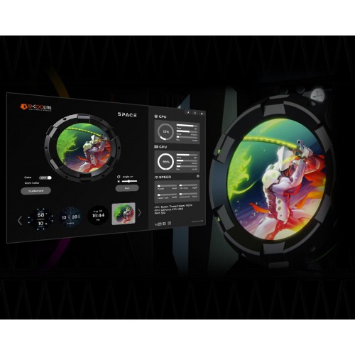 Система водяного охлаждения ID-Cooling SL240 (черный) 7