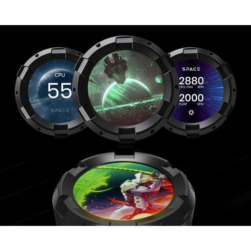 Система водяного охлаждения ID-Cooling SL240 (черный) 8