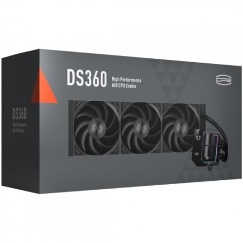Система водяного охлаждения PCCooler DS360 BK (черный) 1