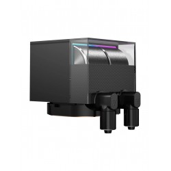 Система водяного охлаждения PcCooler DS360 Display ARGB (DS360-BKNWXY-GL) (черный)