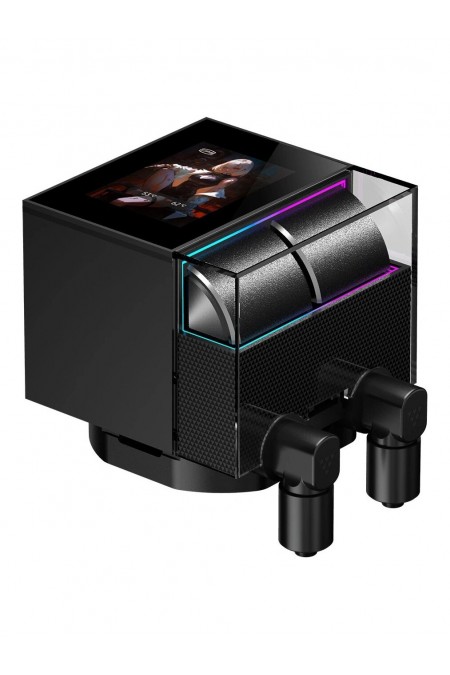 Система водяного охлаждения PcCooler DS360 Display ARGB (DS360-BKNWXY-GL) (черный) 4