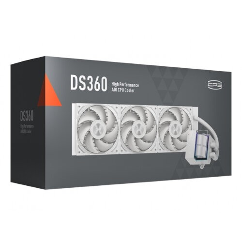 Система водяного охлаждения PCCooler DS360 WH (белый) 5