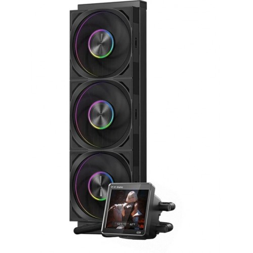 Система водяного охлаждения PcCooler DT360 Display ARGB (DT360-BKAWXY-GL) (черный) 1