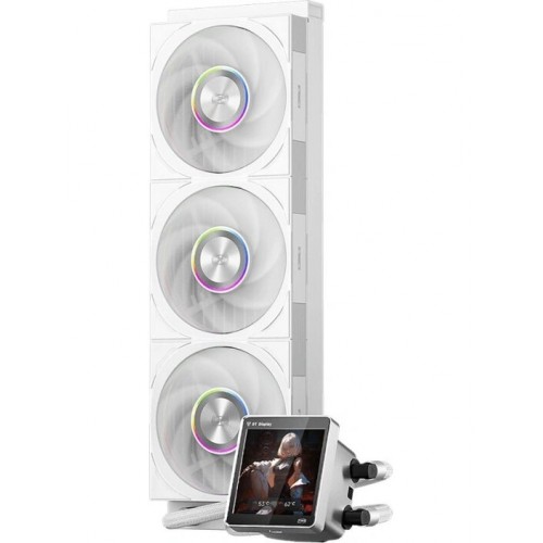 Система водяного охлаждения PcCooler DT360 Display ARGB (DT360-WHAWXY-GL) (белый) 3