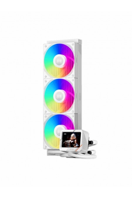 Система водяного охлаждения PCCooler GT360 ARGB Display WH (белый) 