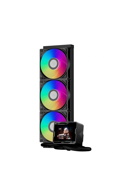 Система водяного охлаждения PcCooler GT360M Display ARGB (GT360M-BKAWXX-GL) (черный) 1