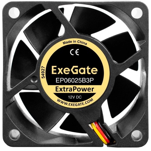 Вентилятор для копуса ExeGate ExtraPower EP06025B3P (EX297037RUS) (черный) 1