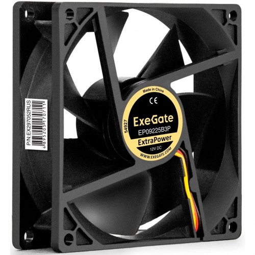Вентилятор для копуса ExeGate ExtraPower EP09225B3P (EX297052RUS) (черный) 2