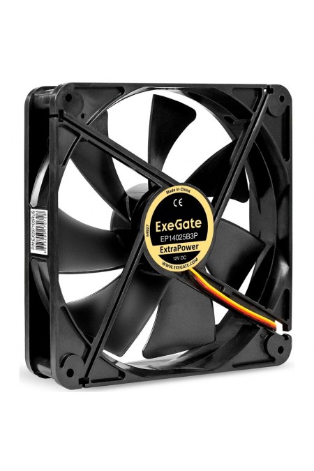 Вентилятор для копуса ExeGate ExtraPower EP14025B3P (EX297100RUS) (черный) 