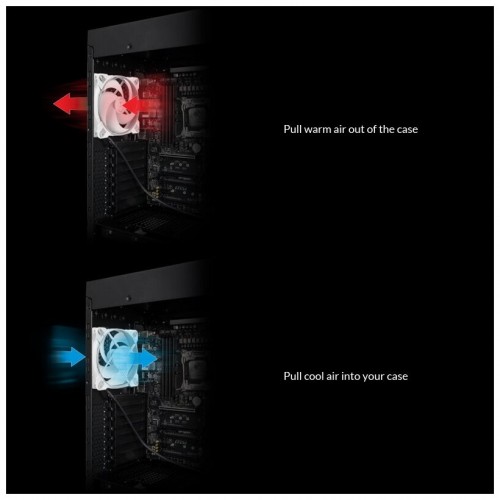 Вентилятор для корпуса ARCTIC BioniX P120 (Grey/White) PWM 200 - 2100 RPM - retail (ACFAN00167A) (белый) 7