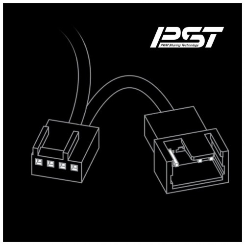 Вентилятор для корпуса ARCTIC BioniX P120 (White) PWM 200 - 2100 RPM - retail (ACFAN00116A) (черный/белый) 8