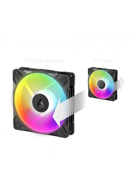 Вентилятор для корпуса Arctic Cooling P14 Pro Reverse A-RGB (ACFAN00327A) (черный) 3