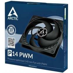 Вентилятор для корпуса Arctic F14 Black Value Pack Black (ACFAN00233A) (черный)
