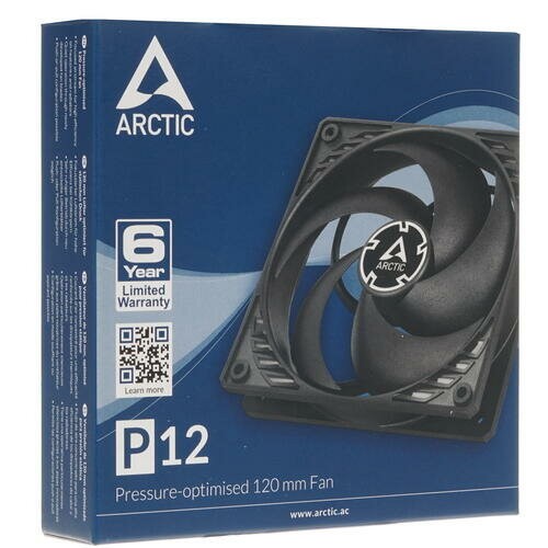 Вентилятор для корпуса Arctic P12 (ACFAN00118A) (черный) 9