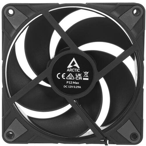 Вентилятор для корпуса ARCTIC P12 Max : 200 - 3300 rpm retail (ACFAN00280A) (черный) 6