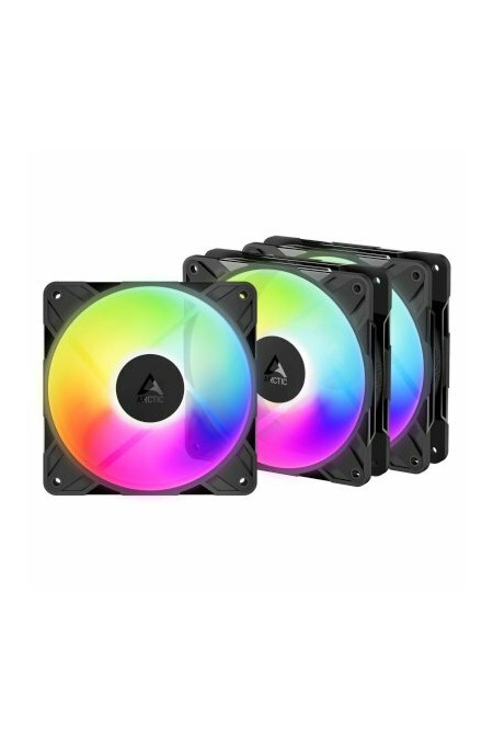Вентилятор для корпуса ARCTIC P12 Pro Reverse A-RGB - 3 Pack - retail (ACFAN00333A) (черный) 