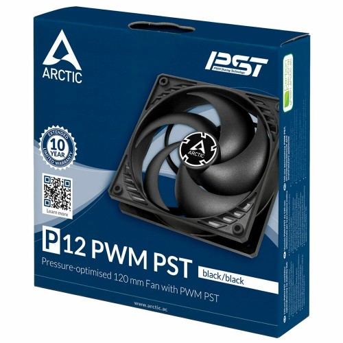 Вентилятор для корпуса Arctic P12 PWM PST (ACFAN00170A) (черный) 9