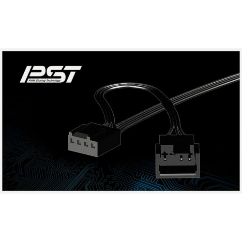 Вентилятор для корпуса ARCTIC P12 SLIM PWM PST -3 Pack (ACFAN00275A) (черный) 7