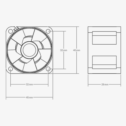 Вентилятор для корпуса Arctic S4028-15K (ACFAN00264A) (черный) 5